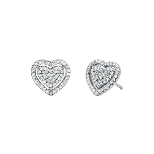 Michael Kors Heart Earrings