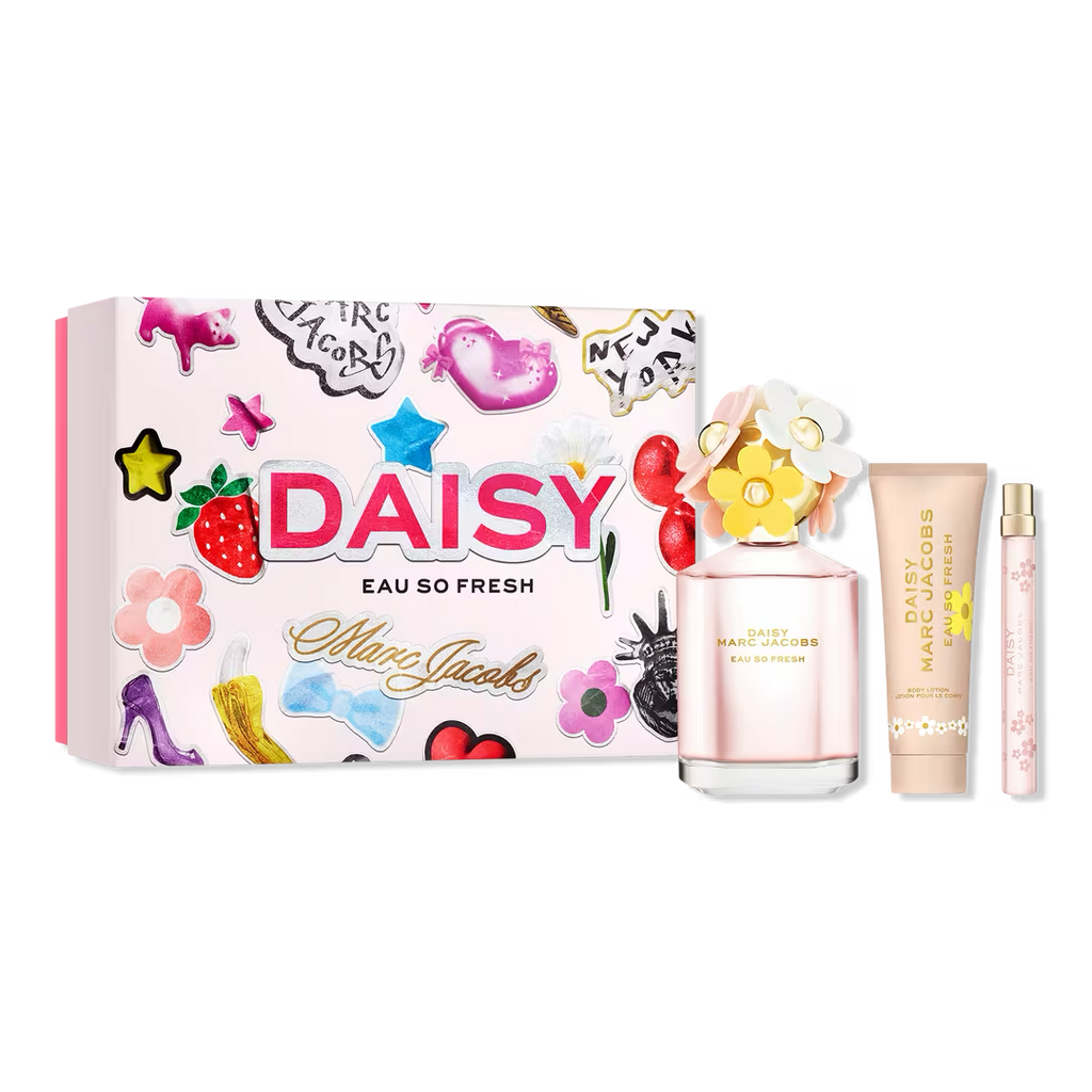 MARC JACOBS - Daisy Eau So Fresh, set de regalo de 3 piezas