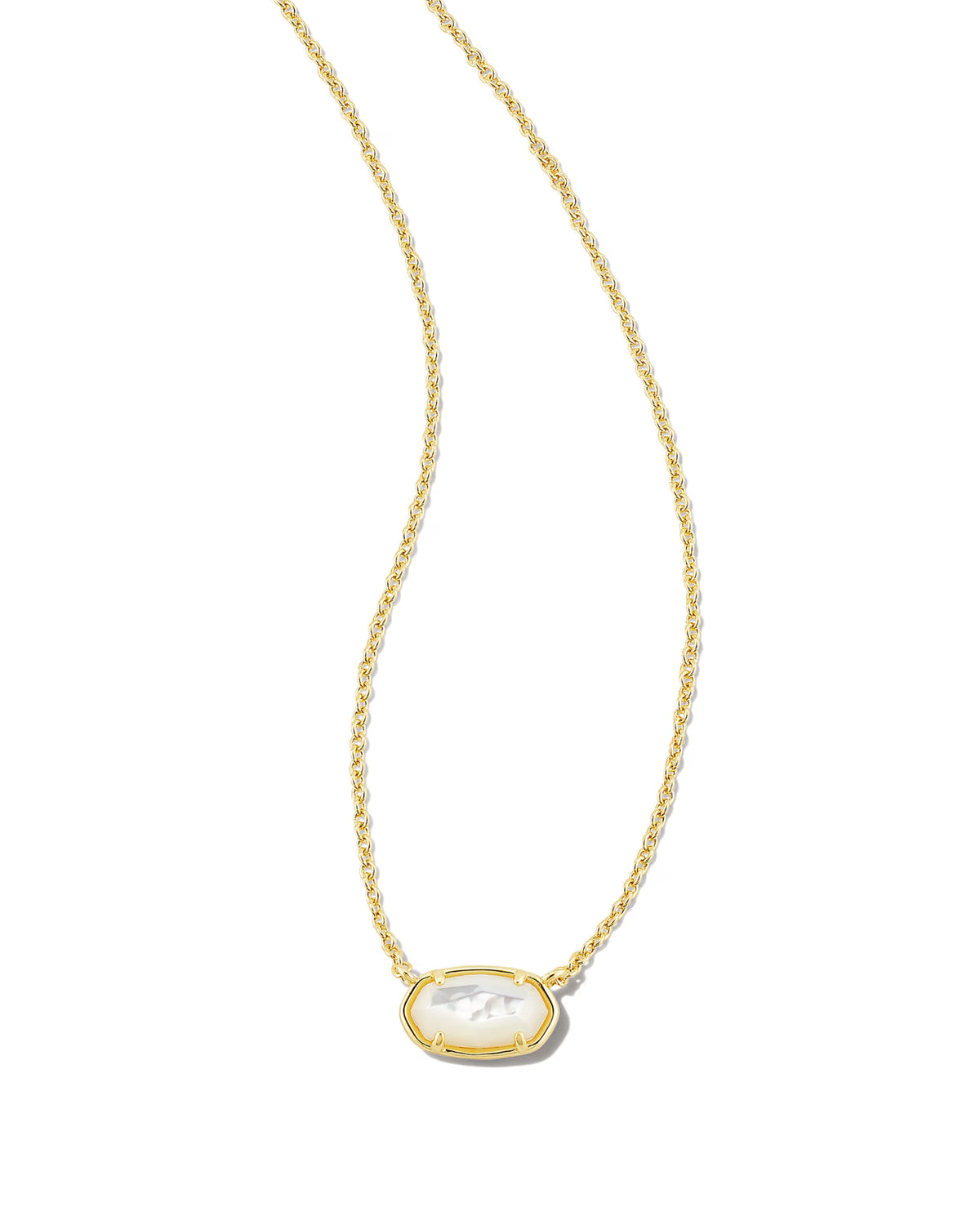 Kendra Scott Grayson Short Pendant Necklace, Mother of Pearl
