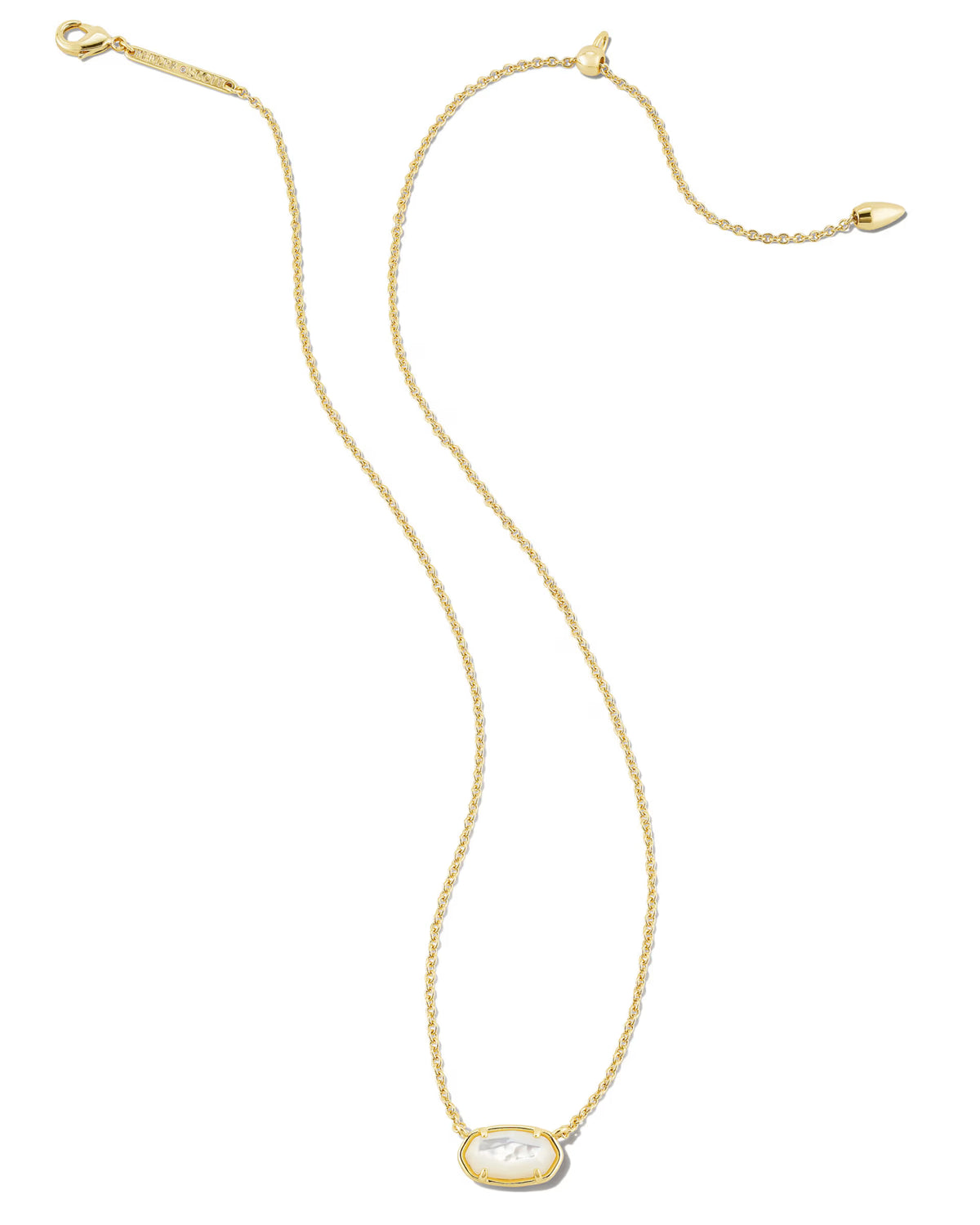 Kendra Scott Grayson Short Pendant Necklace, Mother of Pearl