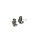 Kendra Scott Grayson Earrings, Platinum Drusy