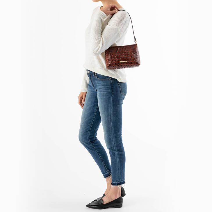 Brahmin Melbourne Collection Lorelei Shoulder Bag, Pecan