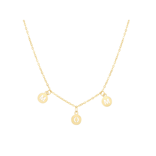 14K Mom Necklace